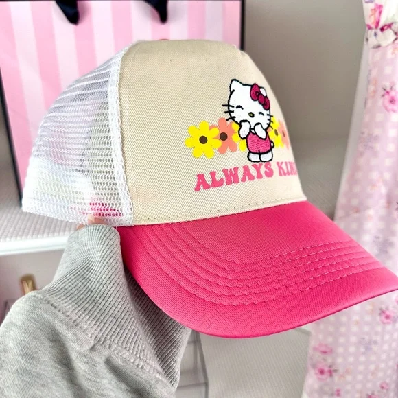 Hello Kitty Snap Back Cap - Picture 2 of 6